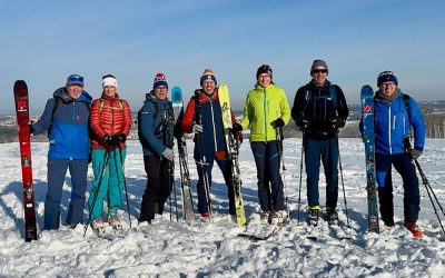 Skitour direkt vor der Haustüre