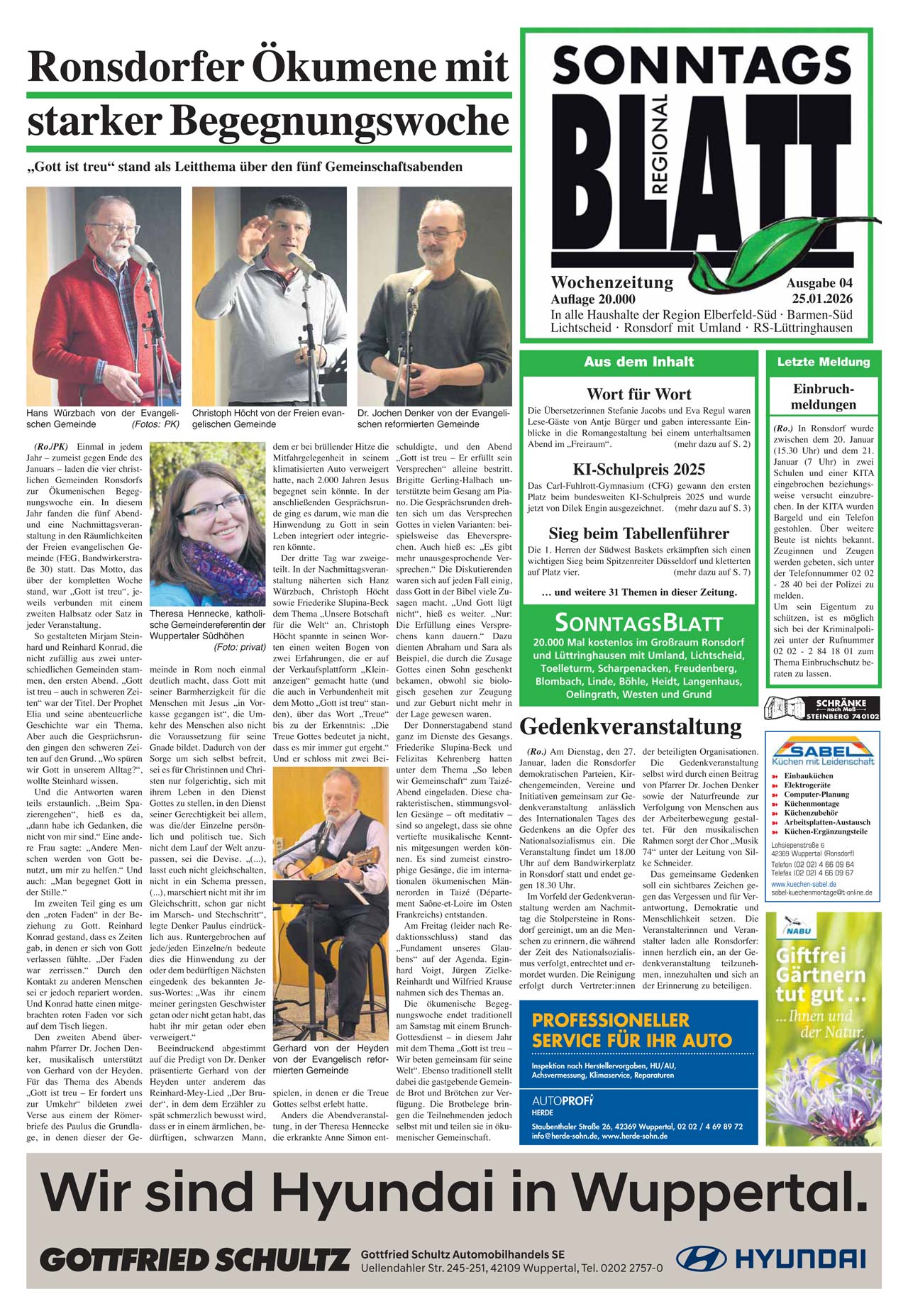 47_25_SonntagsBlatt SonntagsBlatt - Ausgabe KW39