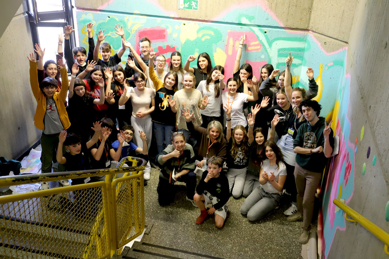 Graffiti-Kunst an der EFG