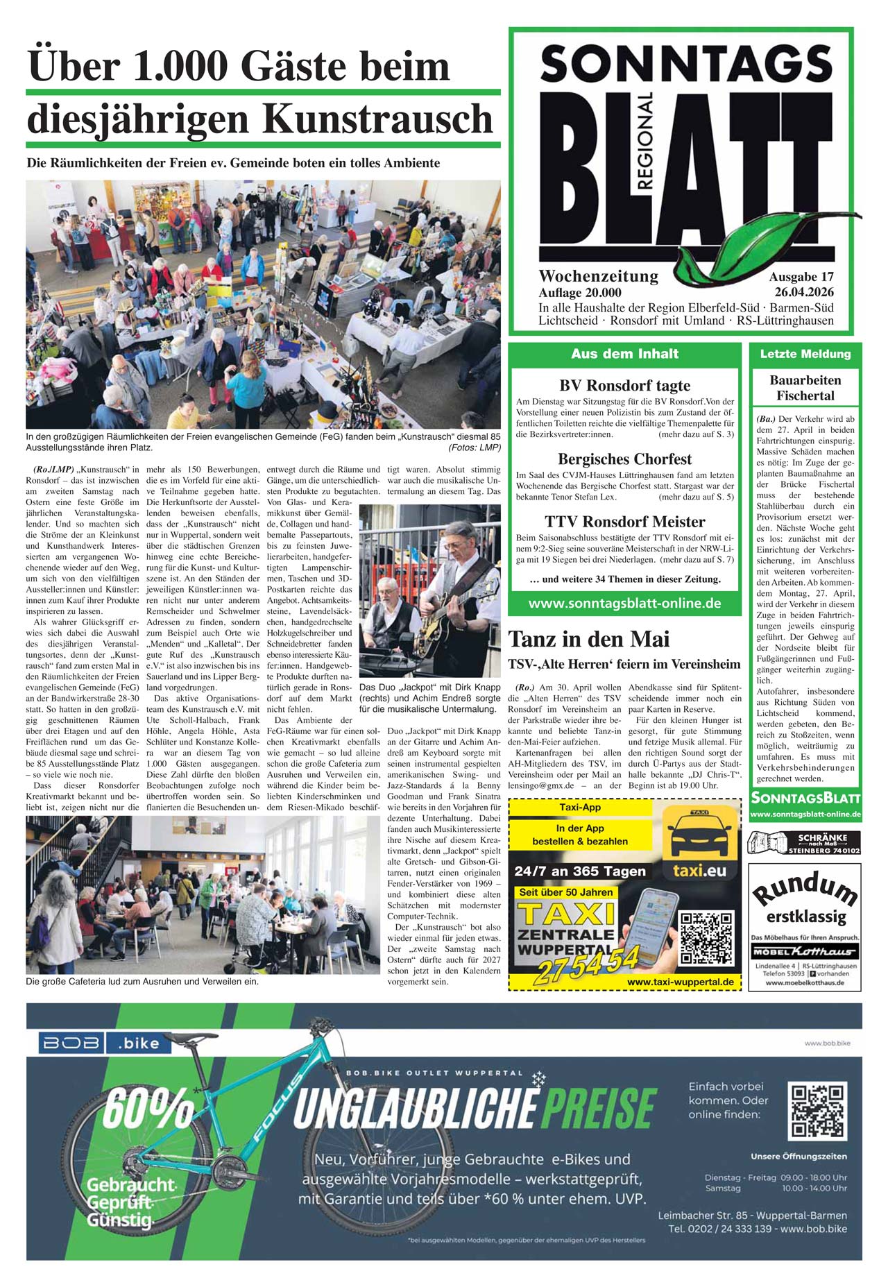 SonntagsBlatt - Ausgabe KW39