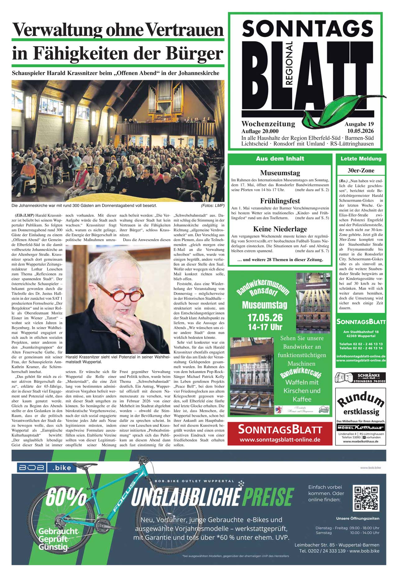SonntagsBlatt - Ausgabe KW39