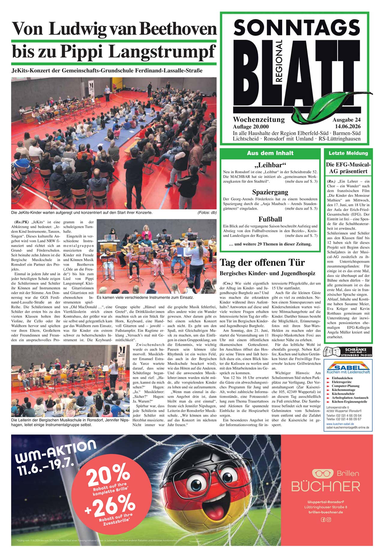 SonntagsBlatt - Ausgabe KW39
