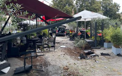 Spektakulärer Unfall