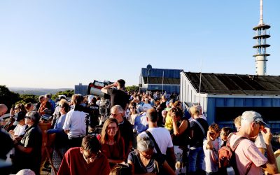 Astronomische Stimmung zog viele in ihren Bann