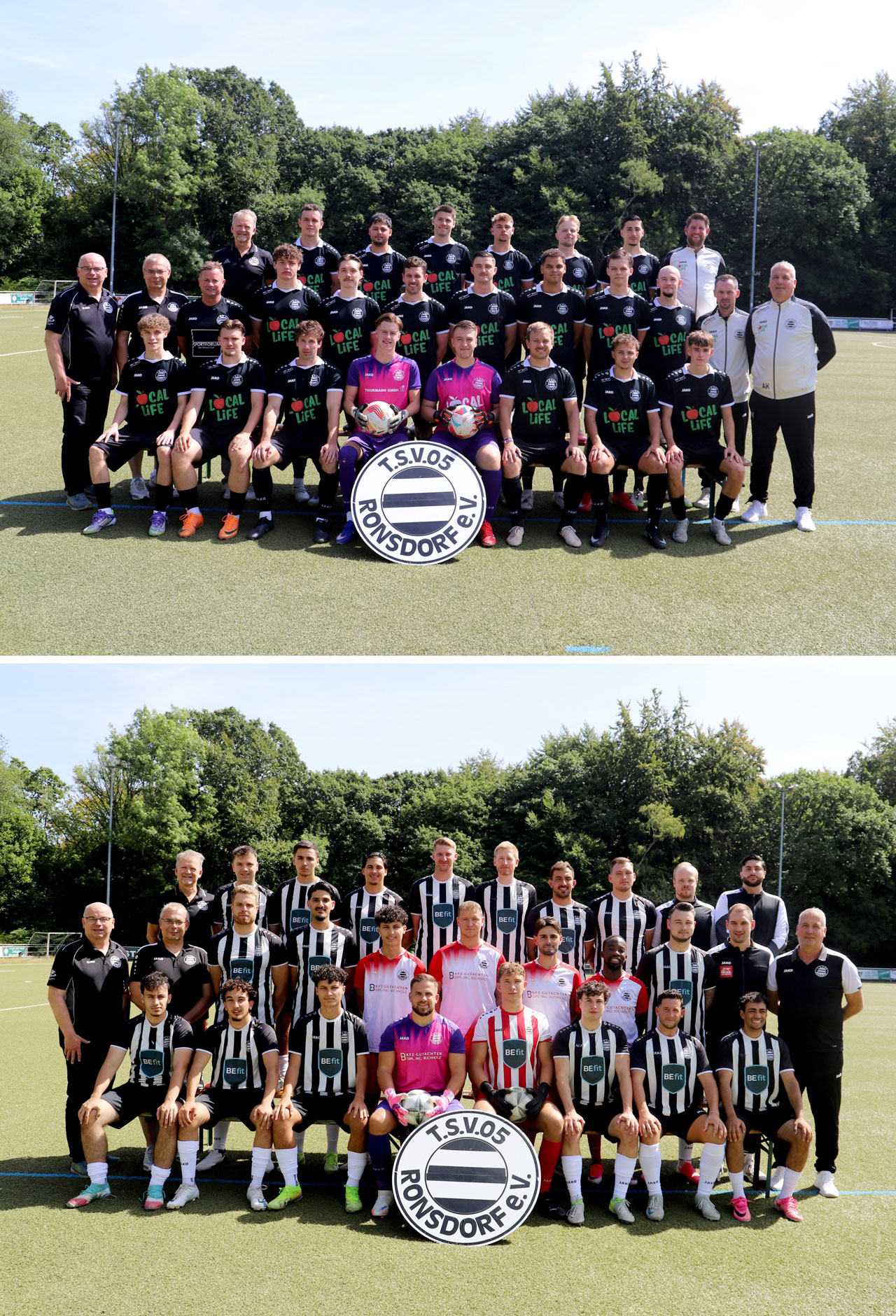 33-tsv TSV I und TSV II bereit für die Saison 26/27