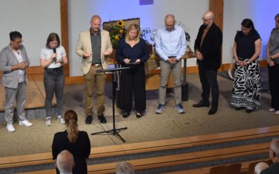 Der neue Pastor erhielt den Segen