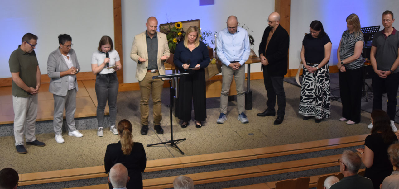 Der neue Pastor erhielt den Segen
