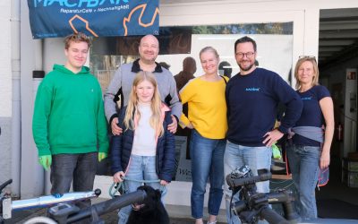 1.000ster Gegenstand im ReparaturCafé