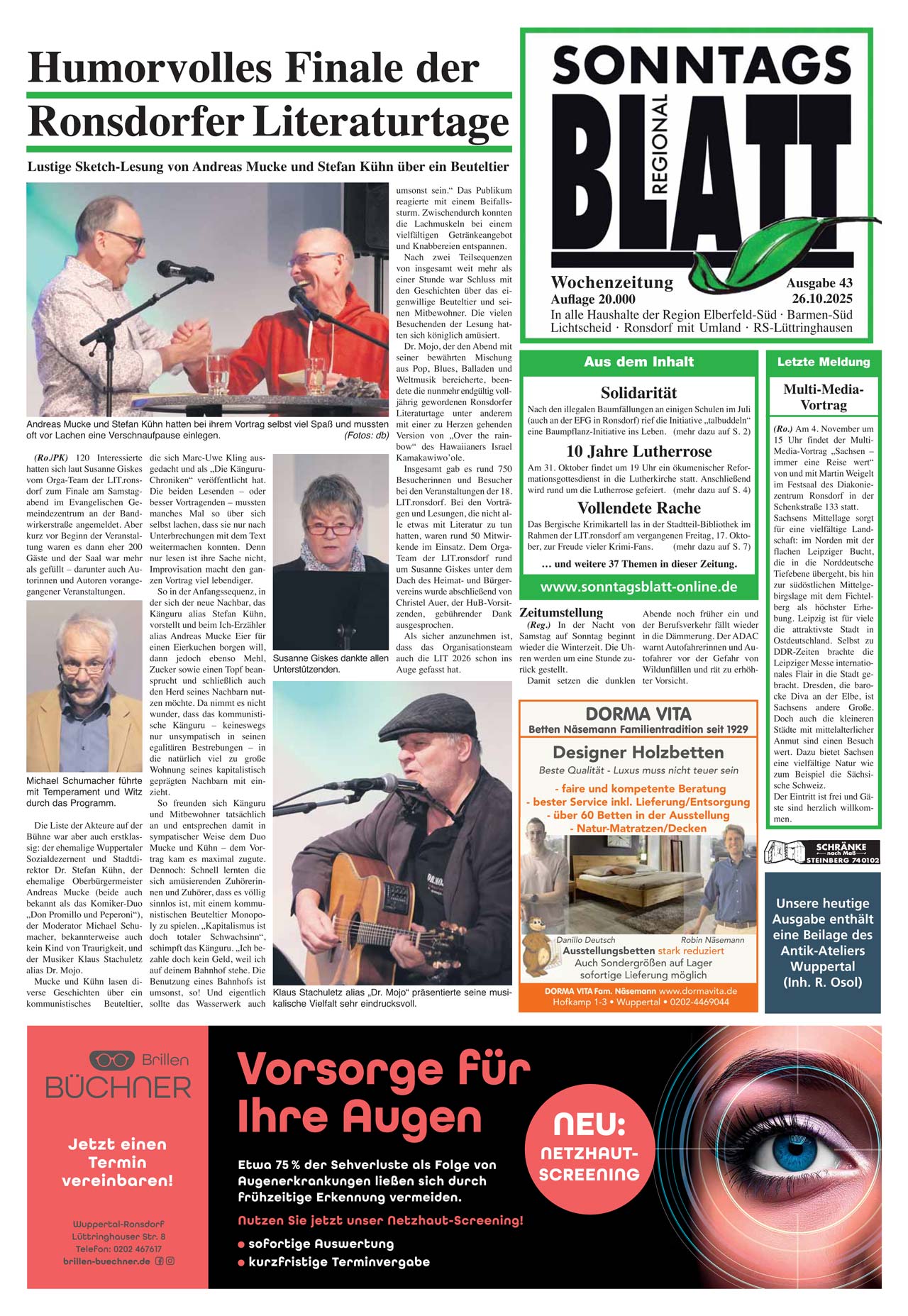 SonntagsBlatt - Ausgabe KW39 SonntagsBlatt - Ausgabe KW39