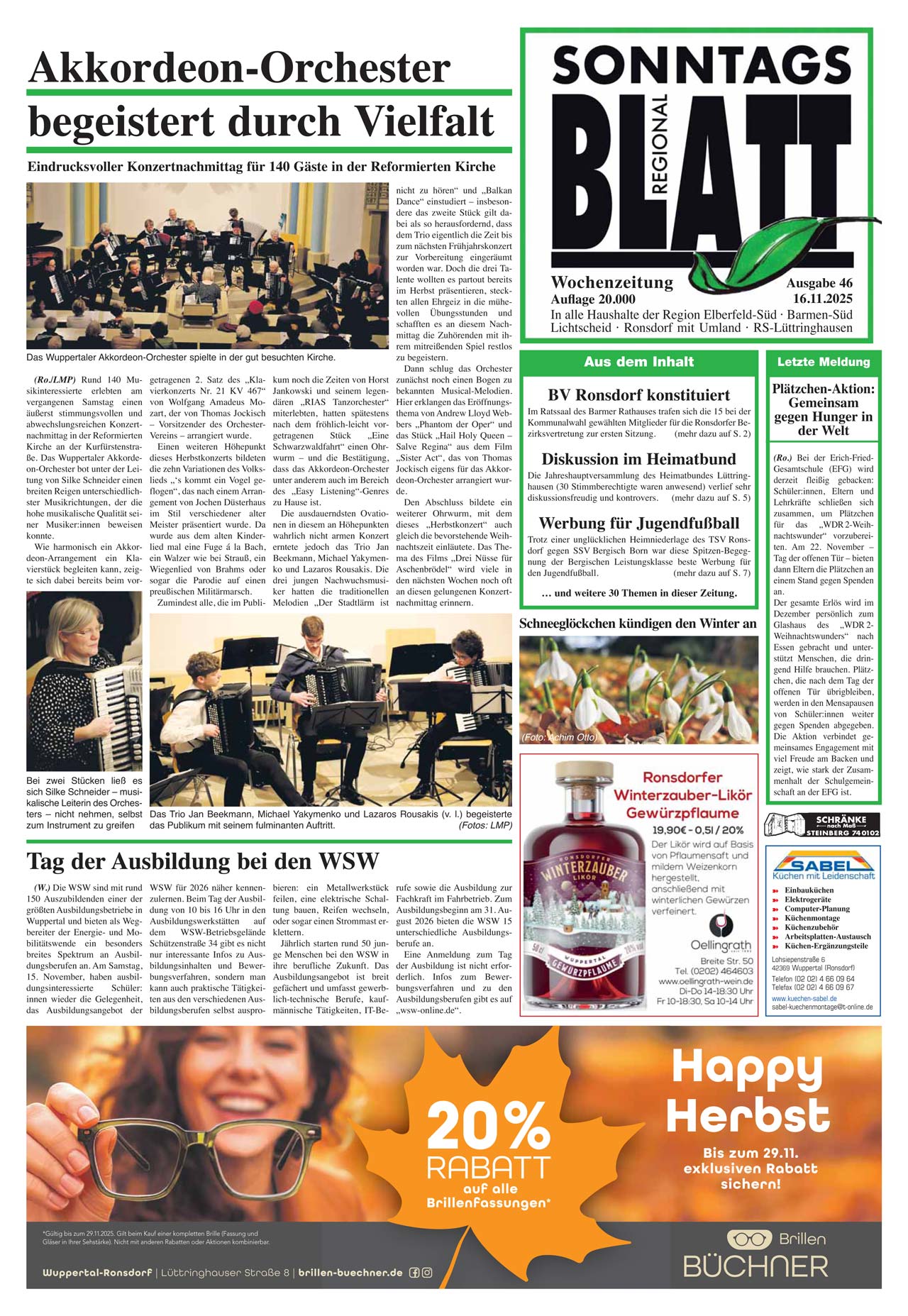 SonntagsBlatt - Ausgabe KW39