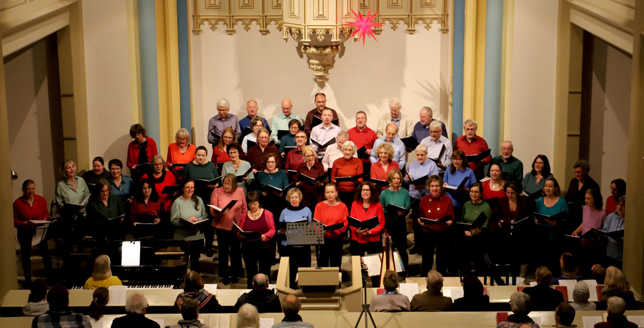 Liederabend zum Advent „Musik 74“ groß in Form
