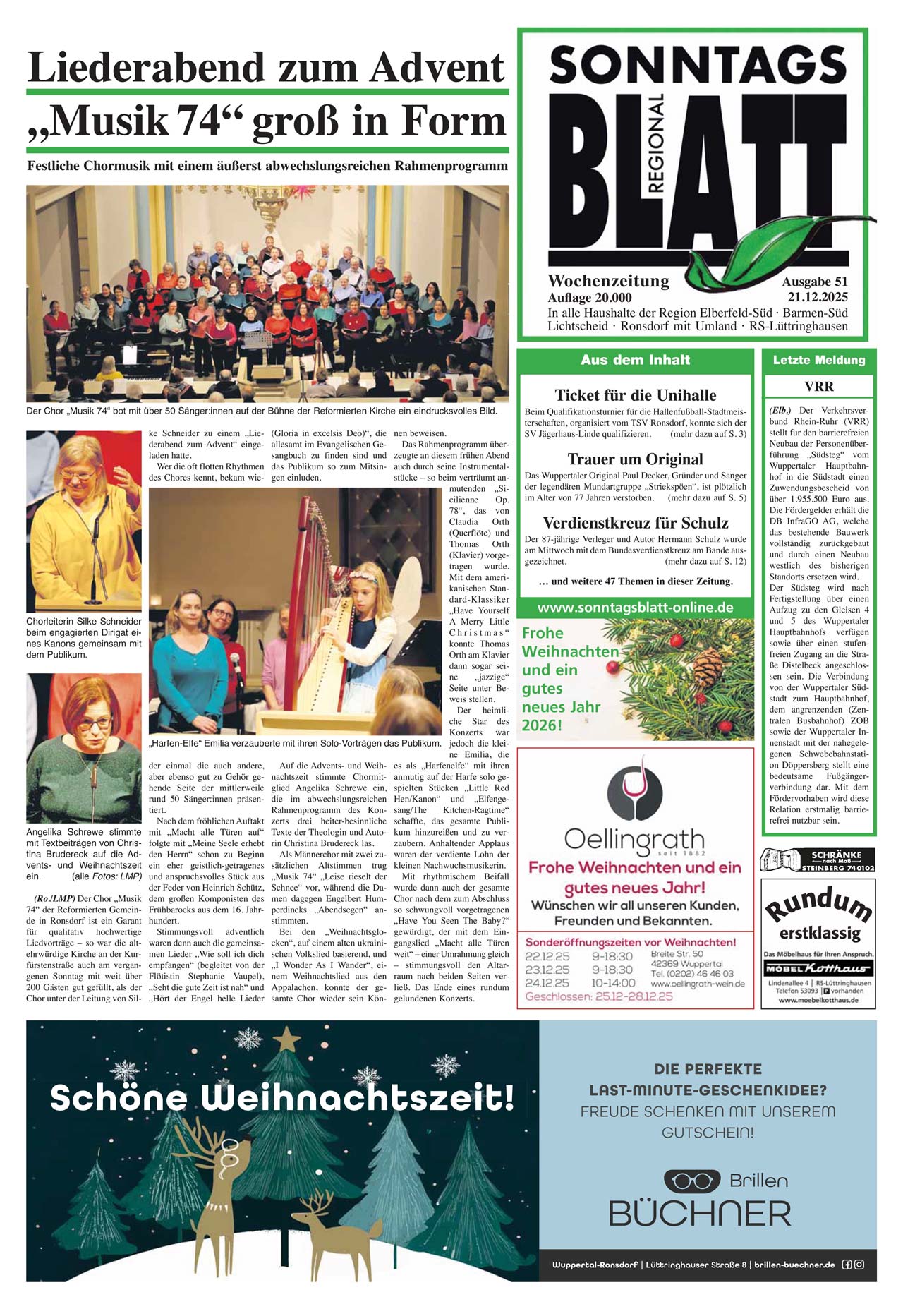SonntagsBlatt - Ausgabe KW39
